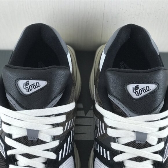 New Balance 9060 Black and Blue Men's Sneakers - Picture 6 of 15